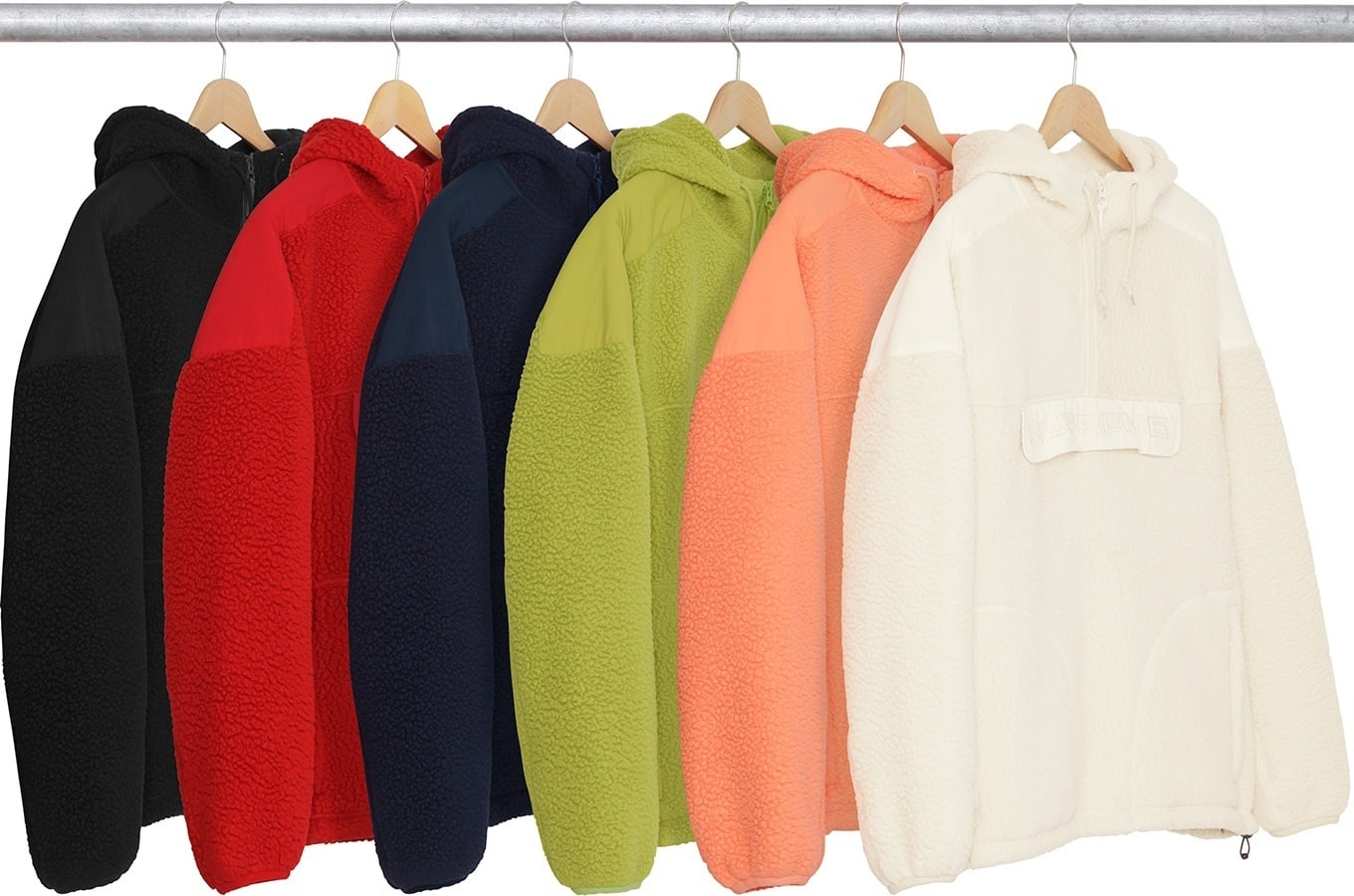 Polartec® Hooded Half Zip Pullover